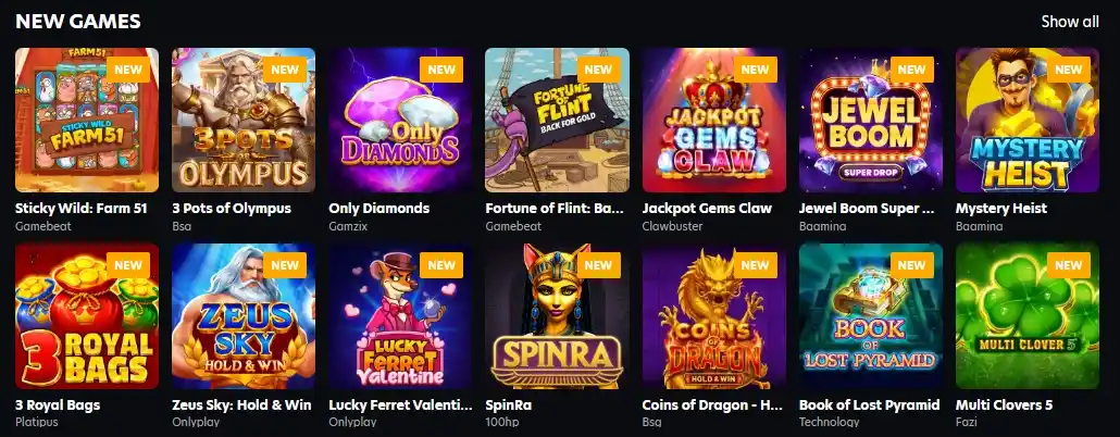 NeoSpin casino review section 5